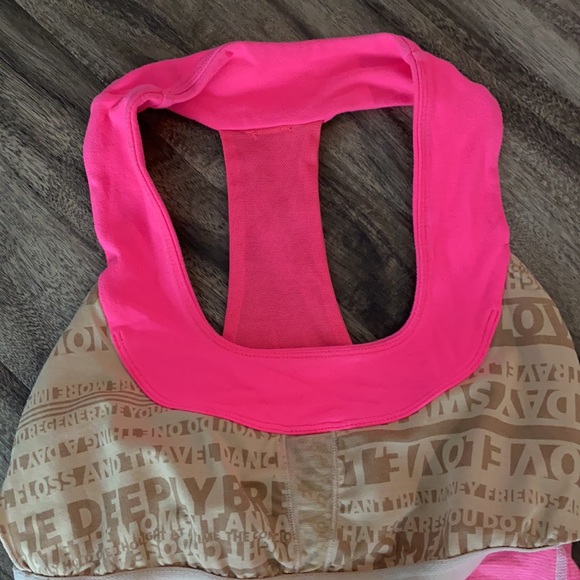 Hot pink lululemon scoop neck - Picture 12 of 13